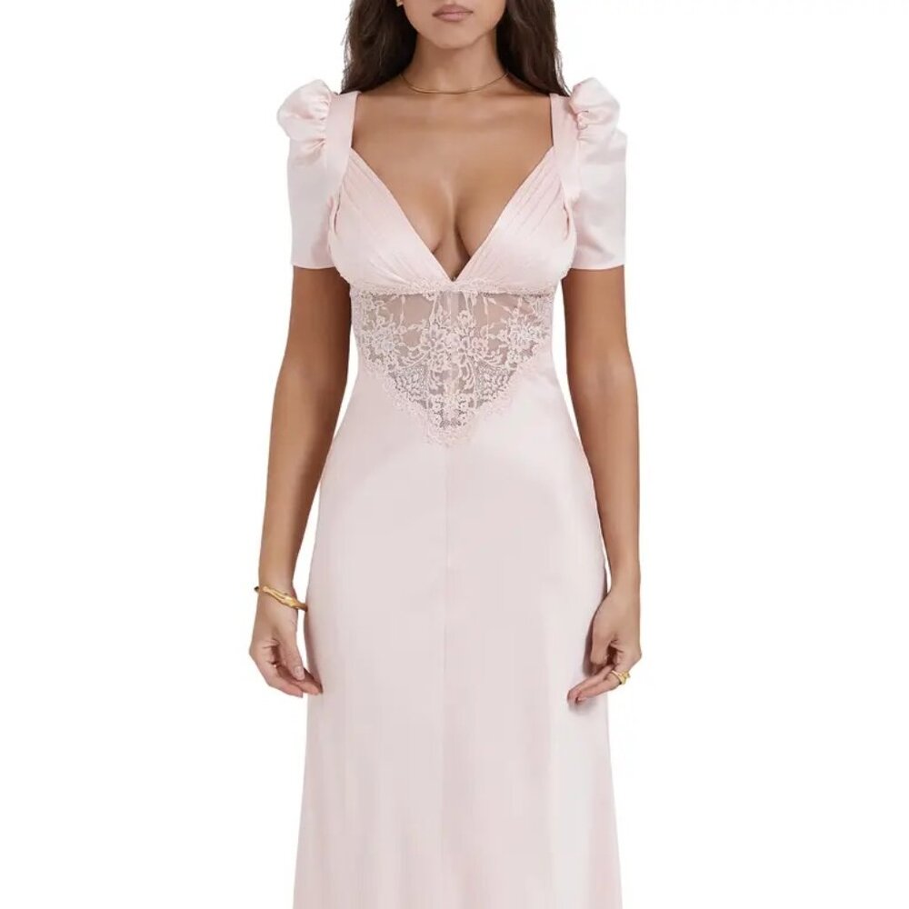 House of CB Rafaela Silk Dress